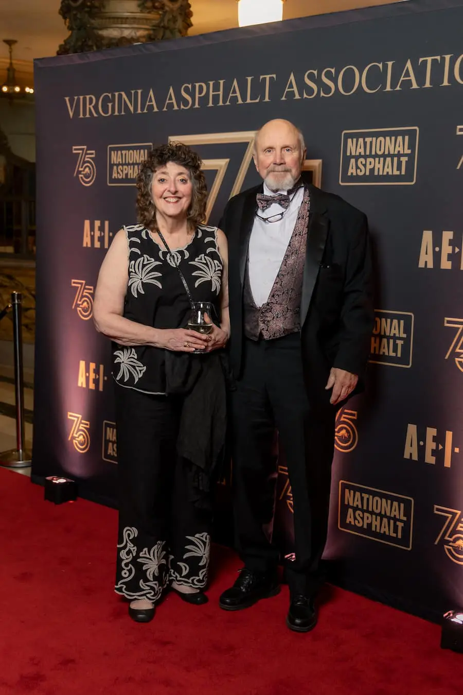 RJ Schreck with his wife